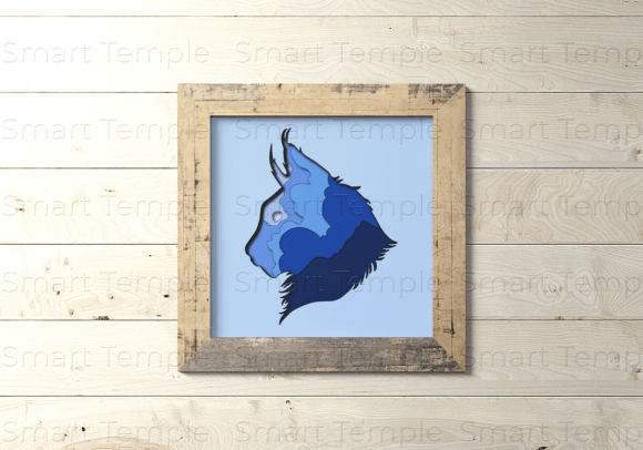 3D Cat Head SVG for Laser Cutting: A Wall Decor Asset with Editorial Flair