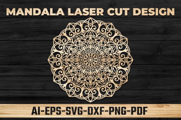 3D Mandala Laser Cutting SVG for Stunning Wall Decor Projects