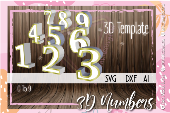 3D SVG Numbers for Handmade Creations: A Real Crafter’s Review