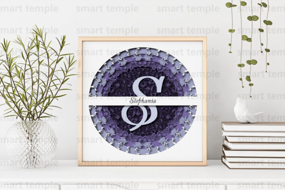 3D SVG Shadow Box Alphabet for Creative Sellers