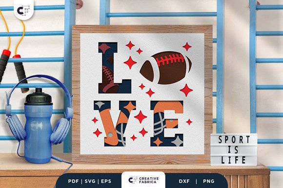 American Football LOVE 3D Paper Cut Review: A Designer’s Perspective