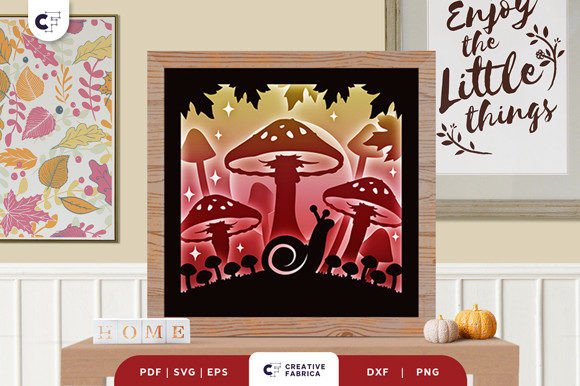 Animal in the Fall Forest 3D Shadow Box Review