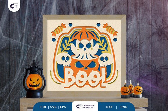 Ghost with Candies 3D Shadow Box Review
