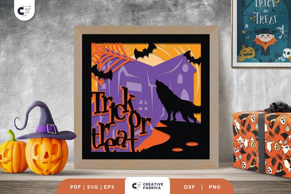 Halloween Haunted House 3D SVG: Spooky Visuals for Content Creators