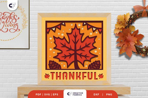 Maple Leaves 3D Paper Cutting for Thanksgiving Campaigns
