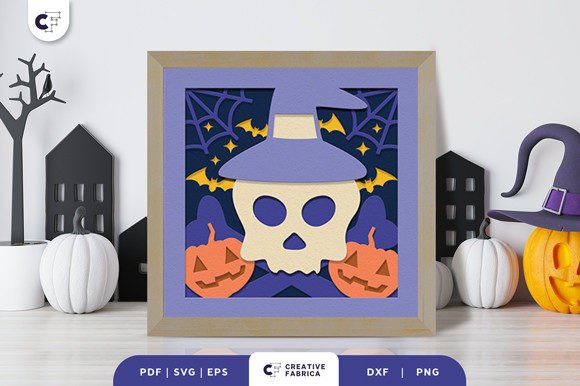 Spooky Skull 3D Layered Papercut Review for Real Projects